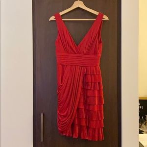 BCBG Maxazria red dress